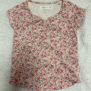 Floral Pink Top by Abercrombie Kids